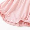 imageSimplee kids Baby Boys Girls Ruffle Romper Summer Outfit Jumpsuit Linen BodysuitsAaapink