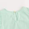imageSimplee kids Baby Boys Girls Ruffle Romper Summer Outfit Jumpsuit Linen BodysuitsBbmint Green
