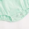 imageSimplee kids Baby Boys Girls Ruffle Romper Summer Outfit Jumpsuit Linen BodysuitsBbmint Green