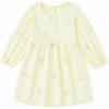 imageSimplee kids Baby Girls Peter Pan Collar Dress Long Sleeve Dress for Winter Autumn 12M6TApricot