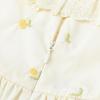 imageSimplee kids Baby Toddler Girls Casual Dress Toddler Smocking Dress Floral Print Sundress for Spring Summer 12M6TAlight Yellow