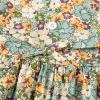 imageSimplee kids Baby Toddler Girls Casual Dress Toddler Smocking Dress Floral Print Sundress for Spring Summer 12M6TBdfloral Green