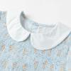 imageSimplee kids Toddler Light Blue Summer Dress Smocked Toddler Floral Baby Blue Dress 18M
