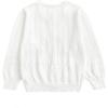 imageSimplee kids Baby Sweater Toddler Girls Cardigan Sweater Embroidered Strawberry Knit SweaterAcwhite