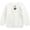 imageSimplee kids Baby Sweater Toddler Girls Cardigan Sweater Embroidered Strawberry Knit SweaterLabeige