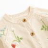 imageSimplee kids Baby Sweater Toddler Girls Cardigan Sweater Embroidered Strawberry Knit SweaterLapricot