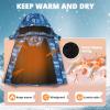imageSimplee kids Boy Winter Coat Waterproof Ski Jacket Fleece Hooded Snow Warm Padded RaincoatsAgblue Skateboard