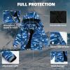 imageSimplee kids Boy Winter Coat Waterproof Ski Jacket Fleece Hooded Snow Warm Padded RaincoatsAgblue Snow