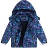 imageSimplee kids Boy Winter Coat Waterproof Ski Jacket Fleece Hooded Snow Warm Padded RaincoatsAgpurple Sky