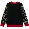 imageCuripeer Ugly Family Matching Christmas Sweaters Men Women Kids Knitted Pullover Outfits Party HolidayBsnowman Black