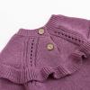 imageSimplee kids Baby Little Girls Long Sleeve Sweater Dress Knit Warm Sweater Outfit Dress for Toddler Girls 6M5TZc Purple