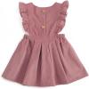 imageSimplee kids Toddler Girl Dress Girls Corduroy Sleeveless Dress for Fall 3M10TOfalln Grey Pink