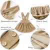 imageSimplee kids Toddler Girl Dress Girls Corduroy Sleeveless Dress for Fall 3M10TTfallkhaki