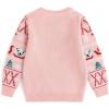 imageSimplee kids Ugly Christmas Sweater Family Matching Outfits for Holiday Party Knitted PulloverPink Santa Claus