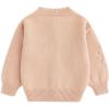 imageSimplee kids Toddler Sweater Little Girl Knitted Cardigan Flower Embroidery Coat for Spring and FallPcamel