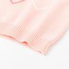 imageSimplee kids Baby Pullover Sweater Valentines Outfit Love Embroidery Knit Sweaters Coat for Autumn Fall and WinterPink Hearts