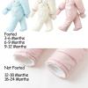 imageSimplee kids Baby Infant Girls Snowsuit Winter Hooded Footed Warm Jumpsuit Outerwear with Gloves for 324 MonthEpink