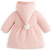 imageSimplee kids Toddler Winter Coat Baby Girl Jacket With Hood Warm Newborn OuterwearPink