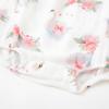 imageSimplee kids Baby Girls Summer Romper Onesie Infant Newborn Floral Ruffled Sleeveless BodysuitFlpink