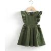 imageSimplee kids Toddler Girl Dress Girls Corduroy Sleeveless Dress for Fall 3M10TWfallgreen