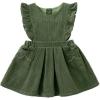 imageSimplee kids Toddler Girl Dress Girls Corduroy Sleeveless Dress for Fall 3M10TWfallgreen