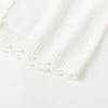 imageSimplee kids Baby Girl Knit Cardigan Sweater Cream Cotton Autumn CoatAwhite Strawberry