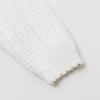 imageSimplee kids Baby Girl Thin Sweater Solid Cardigans Baby Girls Long Sleeve CardiganD  White