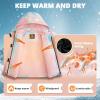 image:imageSimplee kids Girls Waterproof Snow Jacket Fleece Winter Windproof Ski Jackets for Toddler Girls Hooded Warm CoatOpink Snow Mountain