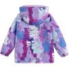 image:imageSimplee kids Girls Waterproof Snow Jacket Fleece Winter Windproof Ski Jackets for Toddler Girls Hooded Warm CoatOpurple Graffiti