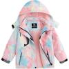 image:imageSimplee kids Girls Waterproof Snow Jacket Fleece Winter Windproof Ski Jackets for Toddler Girls Hooded Warm CoatOpink Snow Mountain