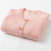 image:imageSimplee kids Baby Cardigan Cable Knit Toddler Cardigan Long Sleeve Fall Winter Open Front Knit SweatersCcherry Blossom Pink
