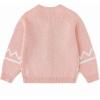 image:imageSimplee kids Baby Cardigan Cable Knit Toddler Cardigan Long Sleeve Fall Winter Open Front Knit SweatersCcherry Blossom Pink
