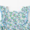 image:imageSimplee kids Baby Girls Romper Sleeveless Summer Outfits Rompers baby rompers girl Floral Pattern Button One Piece OutfitBlue Floral