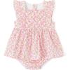 image:imageSimplee kids Baby Girls Romper Sleeveless Summer Outfits Rompers baby rompers girl Floral Pattern Button One Piece OutfitDiamond Pink Floral