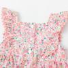 image:imageSimplee kids Baby Girls Romper Sleeveless Summer Outfits Rompers baby rompers girl Floral Pattern Button One Piece OutfitPink Floral