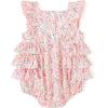 image:imageSimplee kids Baby Girls Romper Sleeveless Summer Outfits Rompers baby rompers girl Floral Pattern Button One Piece OutfitPink Floral
