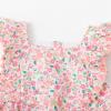 image:imageSimplee kids Baby Girls Romper Sleeveless Summer Outfits Rompers baby rompers girl Floral Pattern Button One Piece OutfitPink Floral