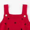 image:imageSimplee kids Baby Girls Sunflower Knit Rompers Knit Clothes for Newborn Baby GirlsAwatermelon Red