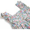 image:imageSimplee kids Baby Infant Girls Summer Romper Dress Summer Cotton Ruffle Sleeve Floral Onesie for 3 Months Yellow