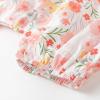 image:imageSimplee kids Baby Infant Girls Summer Romper Dress Summer Cotton Ruffle Sleeve Floral Onesies for 3 Months Pink Floral