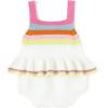image:imageSimplee kids Baby Girl Knit Romper Fall Sleeveless Pompoms Rompers Newborn Little Girl Overall Jumpsuit OutfitsAcolorful