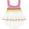 image:imageSimplee kids Baby Girl Knit Romper Fall Sleeveless Pompoms Rompers Newborn Little Girl Overall Jumpsuit OutfitsAcolorful