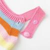 image:imageSimplee kids Baby Girl Knit Romper Fall Sleeveless Pompoms Rompers Newborn Little Girl Overall Jumpsuit OutfitsAcolorful