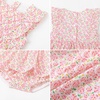 image:imageSimplee kids Baby Girls Romper Sleeveless Summer Outfits Rompers Pink Floral Pattern for 612 Months