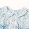 image:imageSimplee kids Baby Girl Floral Romper Summer Short Sleeve Ruffled Infant Romper for 324 MonthsBluegreen