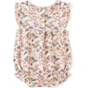 image:imageSimplee kids Baby Girl Floral Romper Summer Short Sleeve Ruffled Infant Romper for 324 MonthsFloral Plant