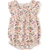 image:imageSimplee kids Baby Girl Floral Romper Summer Short Sleeve Ruffled Infant Romper for 324 MonthsFloral Plant