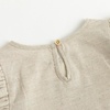 image:imageSimplee kids Baby Girls Linen Handmade Jumpsuit Summer Long Sleeve Jumpsuit Newborn BabyBcapricot