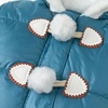 image:imageSimplee kids Baby Infant Boys Girls Snowsuit Winter Hooded Footed Warm Jumpsuit Outerwear with Gloves for 324 MonthsLake Blue