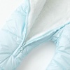 image:imageSimplee kids Baby Infant Boys Girls Snowsuit Winter Hooded Footed Warm Jumpsuit Outerwear with Gloves for 324 MonthsLight Blue